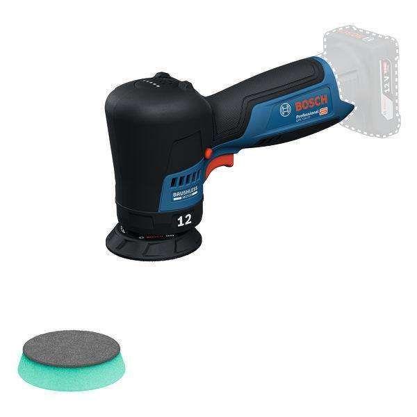 Polidora/Lixadeira Sem Fios BOSCH GPX 12V-77 Professional (77 mm - Azul/Preto), miniatura 2