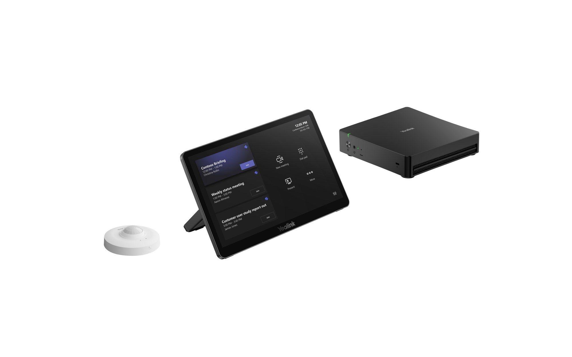 Sistema de Videoconferência YEALINK MCoreKit-C4U-MS (Ethernet LAN - Preto e Cinzento)