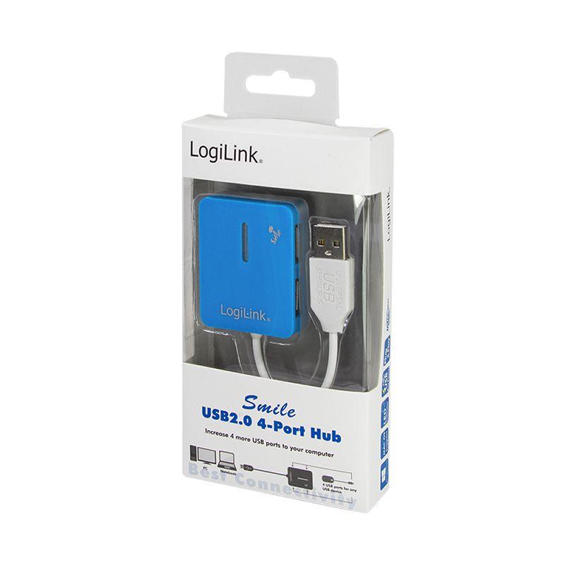 Hub USB LOGILINK UA0136 (USB 2.0 Type-A - Azul), miniatura 5