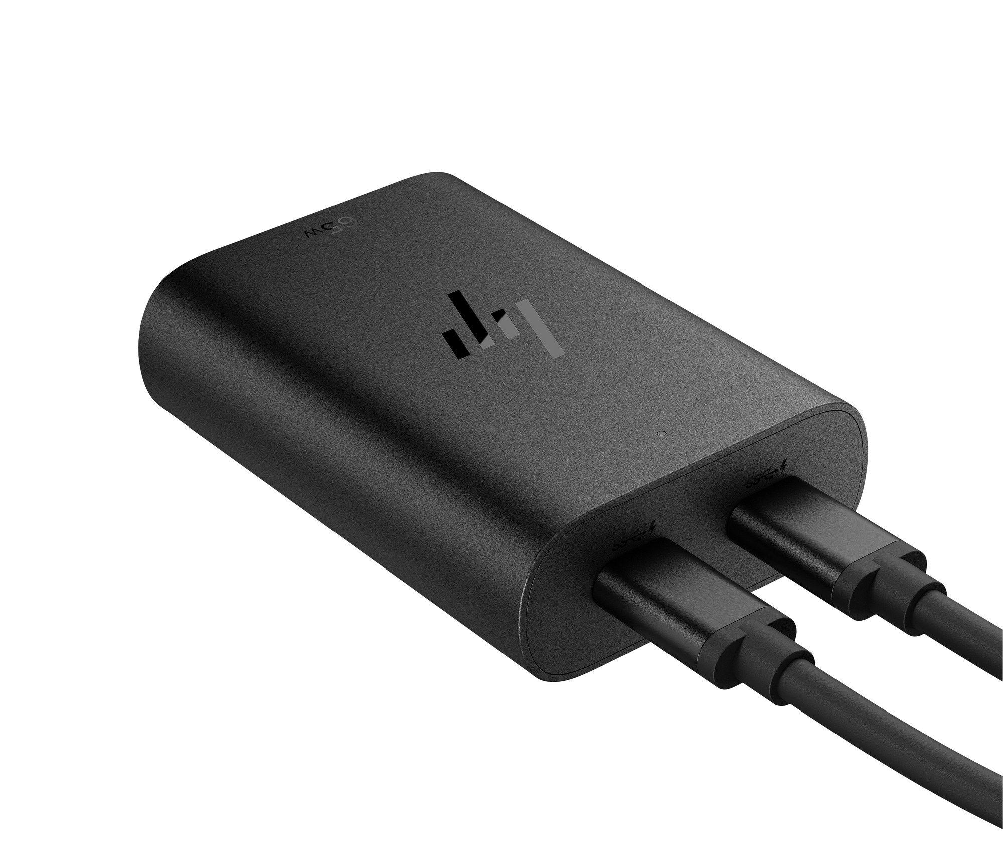 Carregador de Portátil HP 600Q8AA#ABB (65 W - 5, 9, 12, 15, 20 V - Preto)