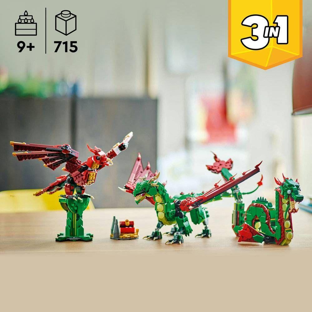 LEGO 31161 Creator Dragão Medieval (9+ anos - 715 peças), miniatura 4