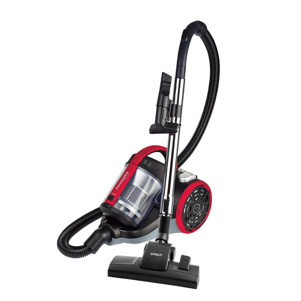 Aspirador Sem Saco POLTI Forzaspira C110_PLUS (Altura 32 cm - 2 L - Tapete, piso duro, estofos - Vermelho/Preto)