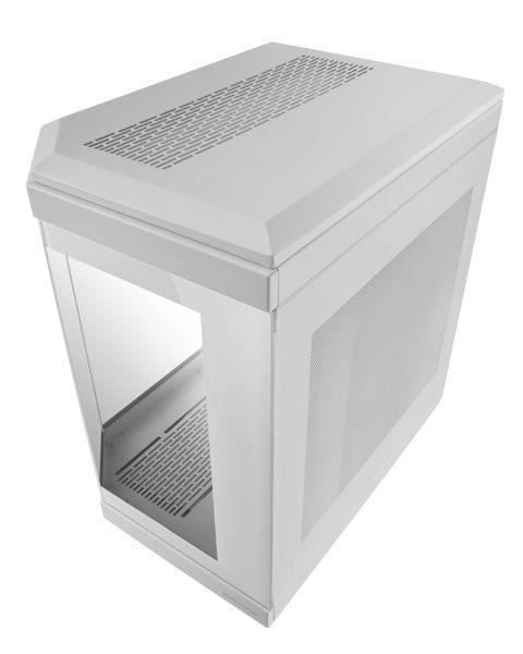 Caixa PC Gaming MARS GAMING MC-3T (ATX, micro-ATX, Mini-ITX - Midi Tower - 18,5 cm - Azul)