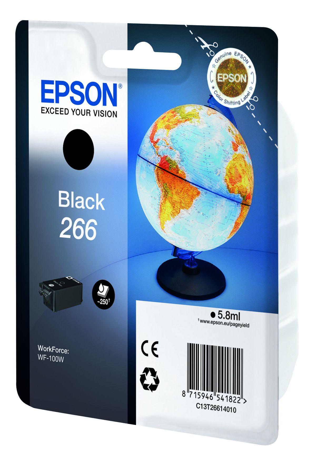 Tinteiro EPSON 266 (250 páginas - Preto), miniatura 2