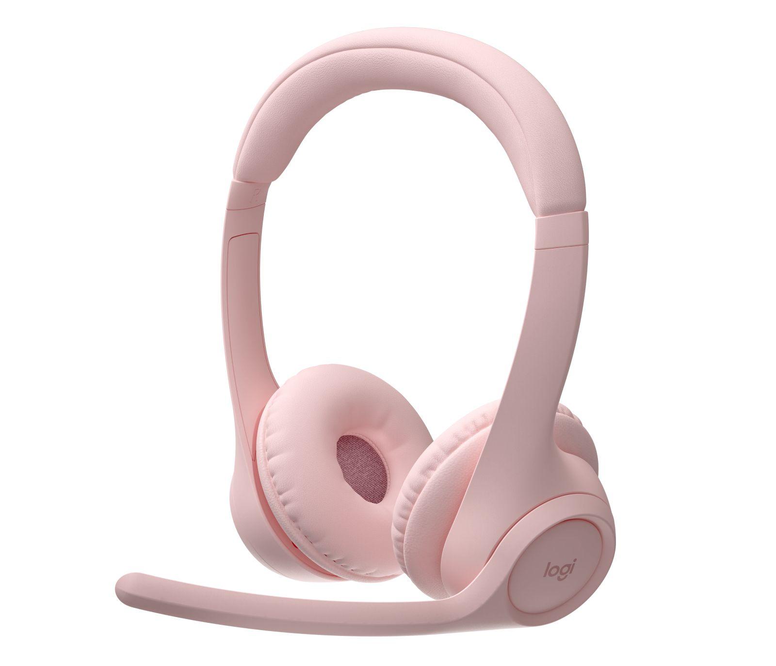 Headset LOGITECH Zone 300 (Binaural - Sem fios - Supra-aural - Rosa) — miniatura 4