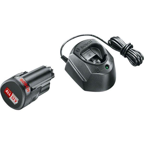 Conjunto de Carregador e Bateria BOSCH GAL 1210 CV (Preto), miniatura 2