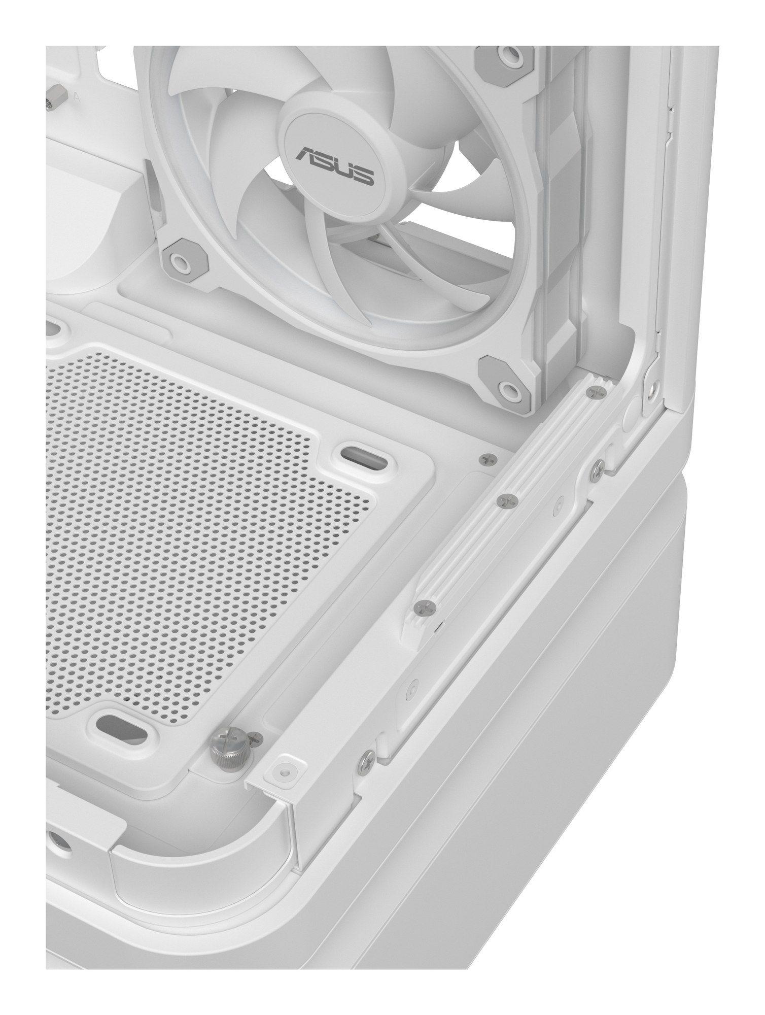 Caixa ATX ASUS PRIME AP304 TG ARGB (ATX, Micro ATX, Mini-ITX - Midi Tower - 175 mm - Branco) — miniatura 18