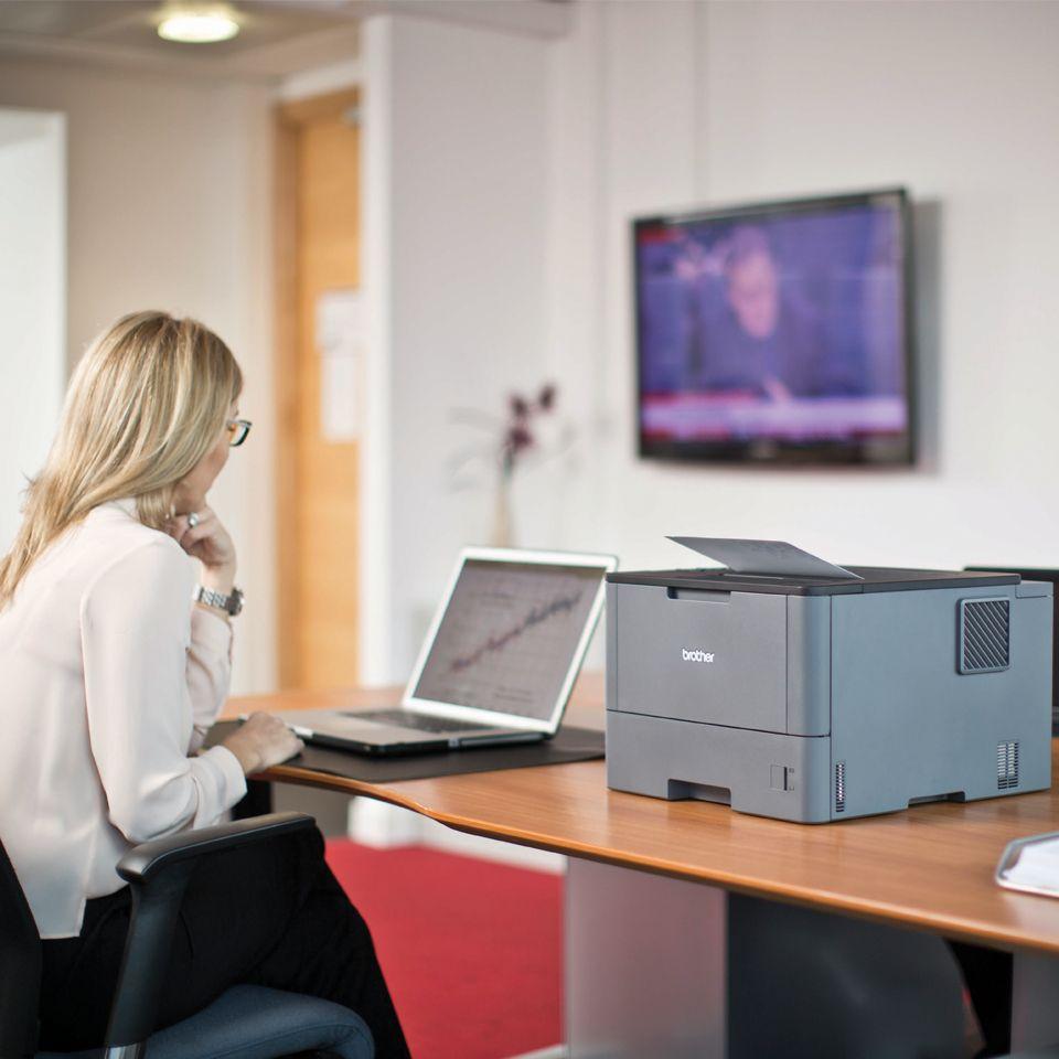 Impressora Laser Monocromática BROTHER HL-L5000D (A4 - 250 folhas - Paralelo, USB 2.0 - Grafite), miniatura 5