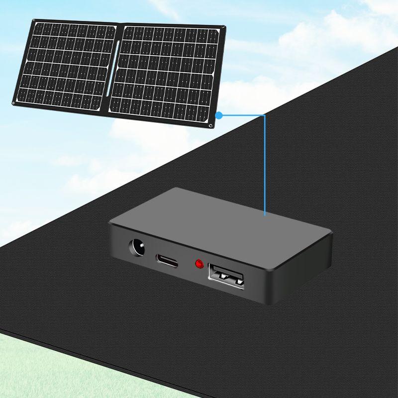 Painel Solar Dobrável LOGILINK PA0341 (Preto), miniatura 3