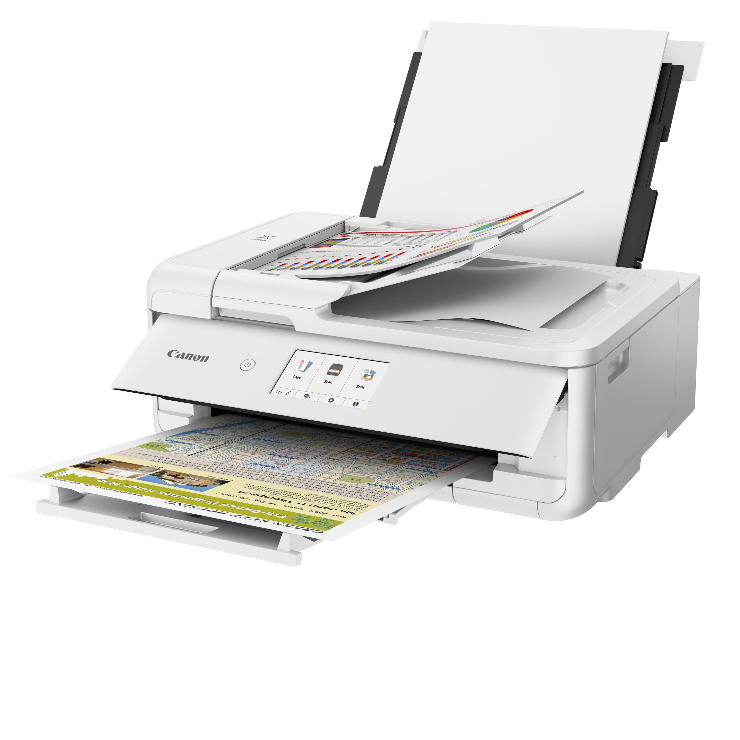 Impressora Multifunções CANON PIXMA TS9551Ca (A3 - Impressão a cores - 100 folhas - Branco) — miniatura 2