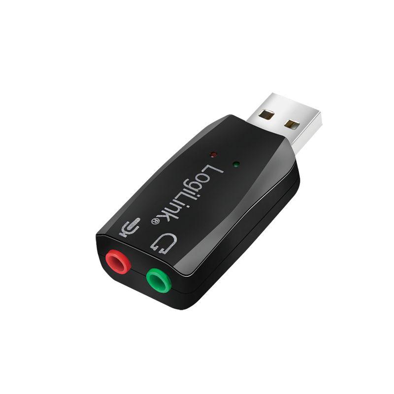 Placa de Som USB LOGILINK UA0053 (USB - Preto) — miniatura 4