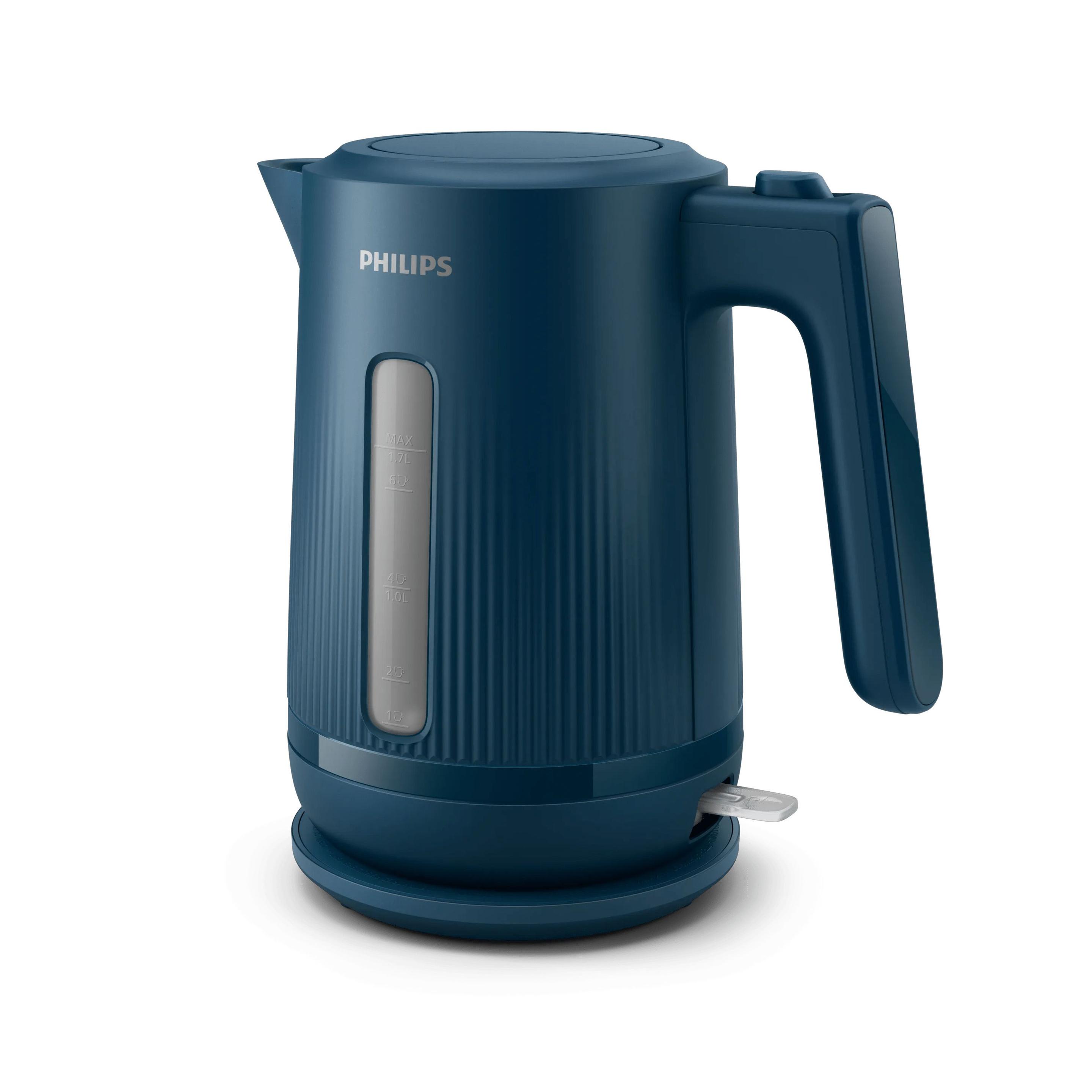 Jarro Elétrico PHILIPS HD9411/70 (2200 W - 1,7 l - Plástico - Azul)