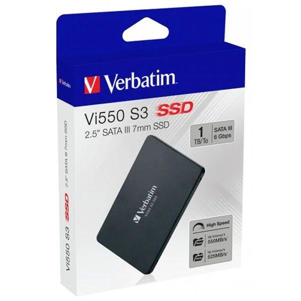 SSD VERBATIM Vi550 S3 (1 TB - 2,5" - SATA - Preto) — miniatura 2