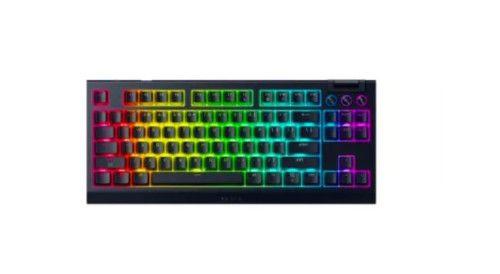 Teclado RAZER BlackWidow V4 Tenkeyless HyperSpeed (Espanhol - Tenkeyless - Sem fios - Preto)