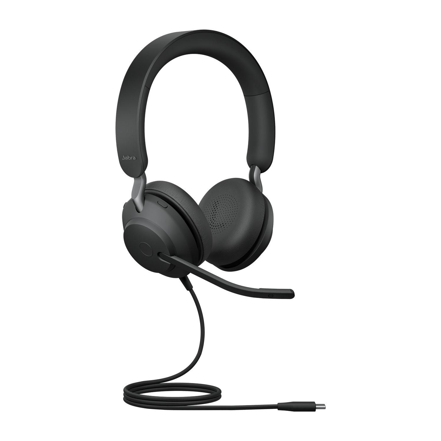 Headset JABRA Evolve2 40 SE (Binaural - Com fios - Supra-aural - Preto), miniatura 3