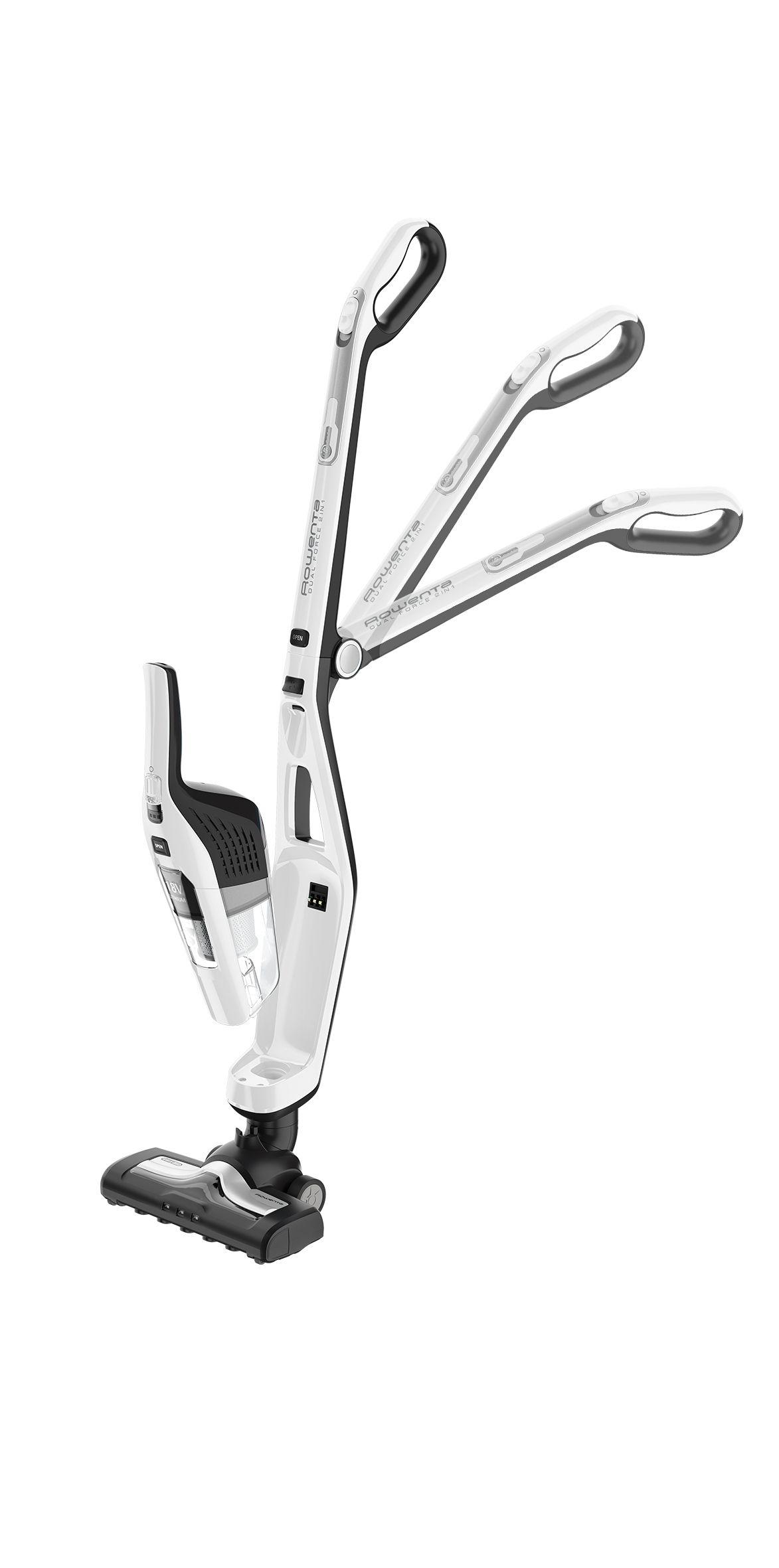 Aspirador Vertical ROWENTA Dual Force RH6737WH (Altura 113 cm - Branco) — miniatura 3
