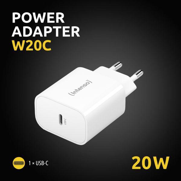 Carregador USB-C INTENSO W20C (20 W - Branco), miniatura 2