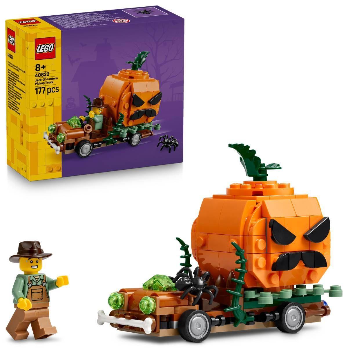 LEGO 40822 Seasonal Jack-O'-Lantern Pickup Truck (8+ anos - 177 peças), miniatura 2