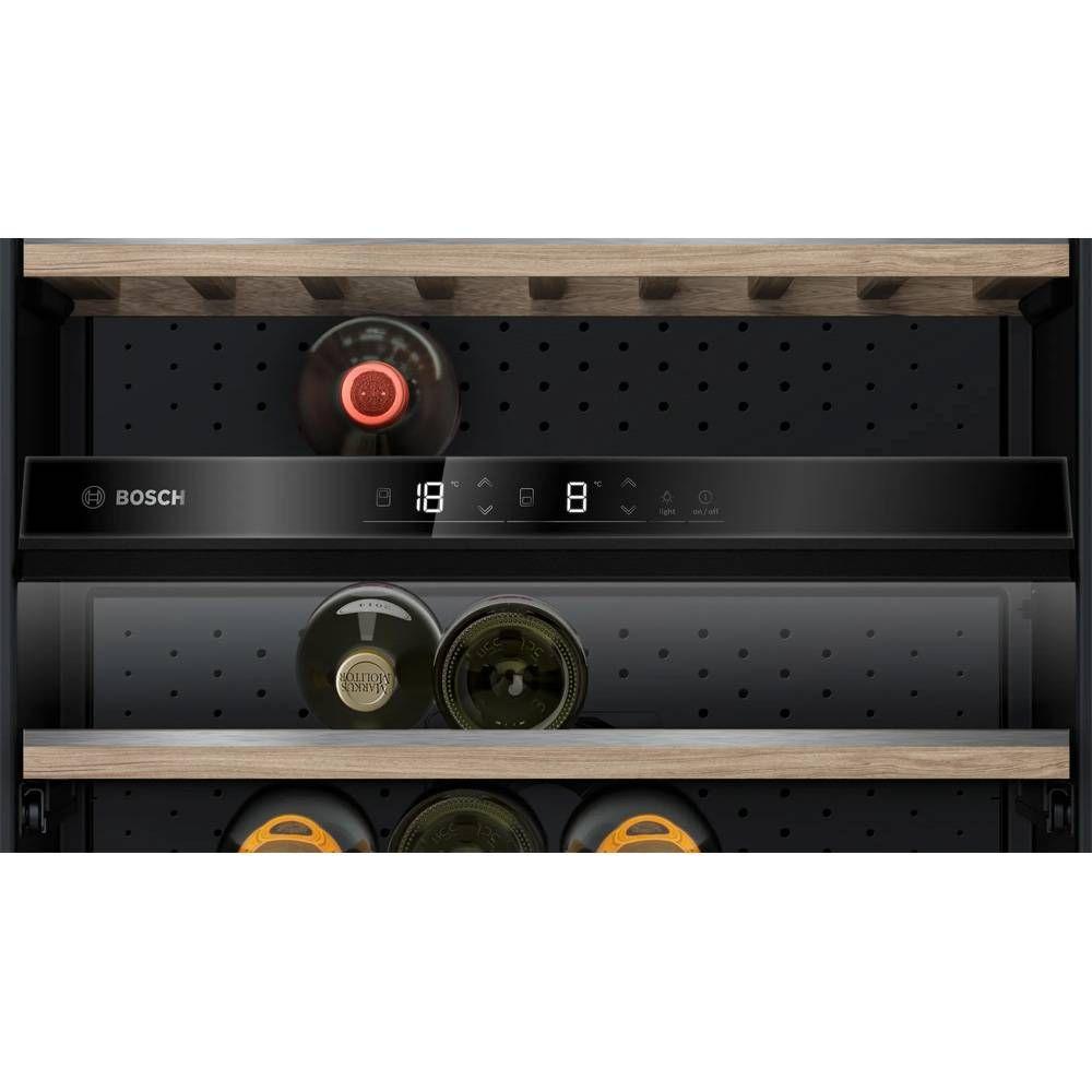Cave de Vinho Independente BOSCH KWK36ABGA (199 garrafas - 370 l - Altura 186 cm - Preto) — miniatura 5