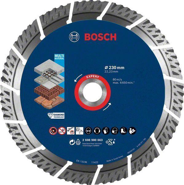 Disco de Corte Diamantado BOSCH Expert Multi Material (Diamante policristalino)