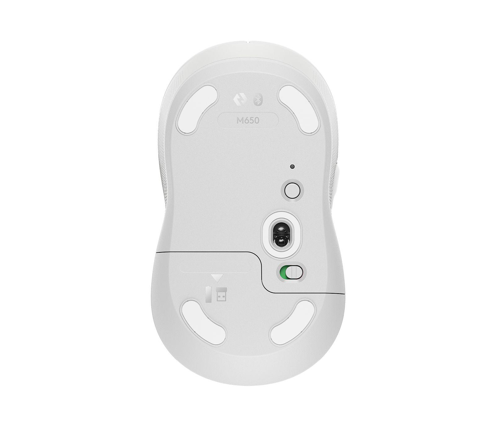 Rato LOGITECH Signature M650 M (Mão direita - 4000 DPI - Ótico - Branco cru), miniatura 6