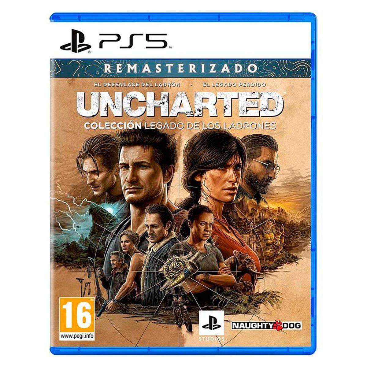 Jogo PS5 SONY Uncharted: Legacy of Thieves Collection