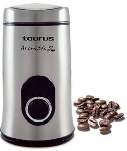 Moinho de Café TAURUS Aromatic II (150 W - 50 g - Aço inoxidável - Inox)