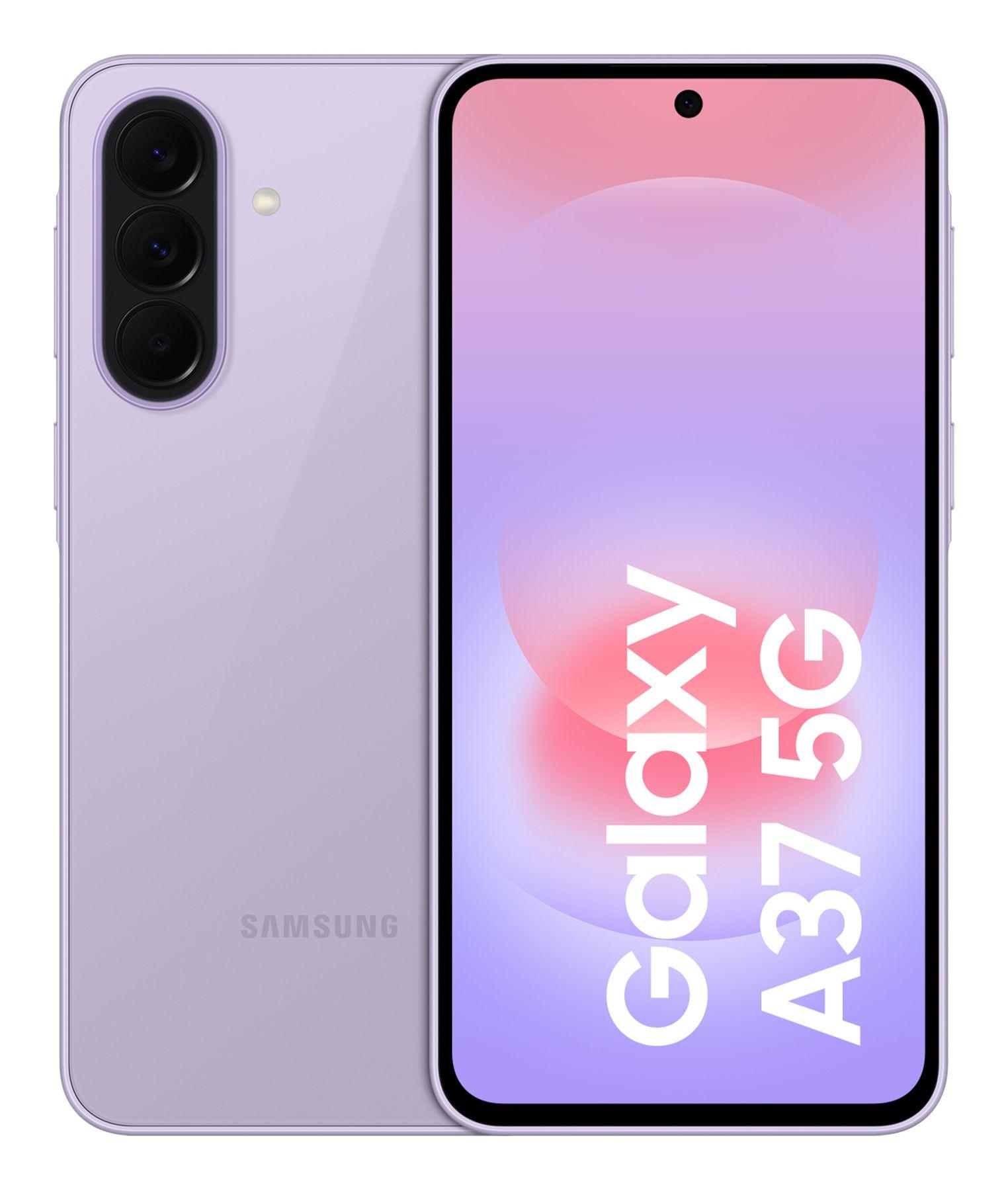 Smartphone SAMSUNG Galaxy A37 5G (6GB/128GB - 6,7" - Lavanda)