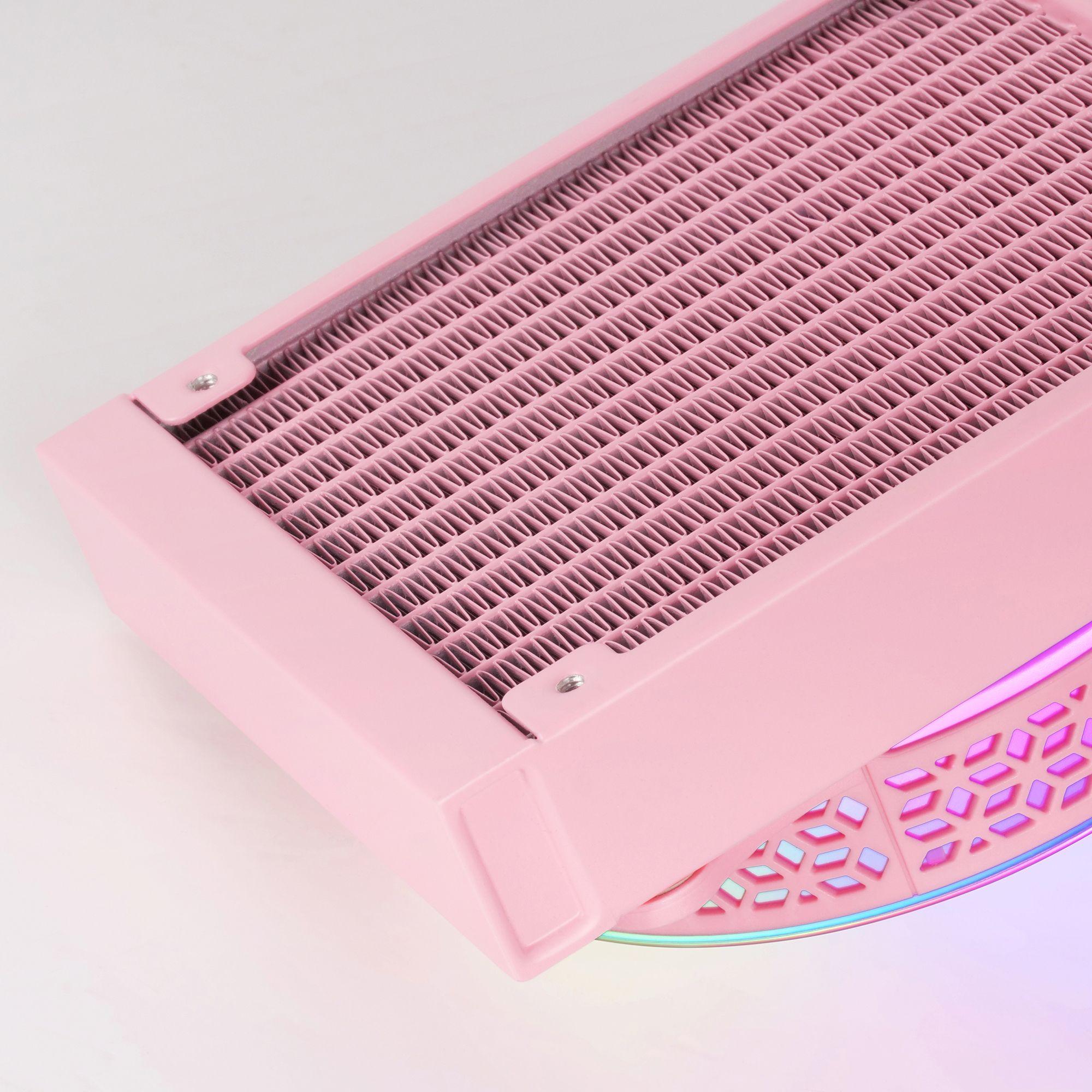 Refrigerador Líquido CPU MARS GAMING MLONE120P (120 mm - 1800 RPM - Multi - Rosa) — miniatura 6