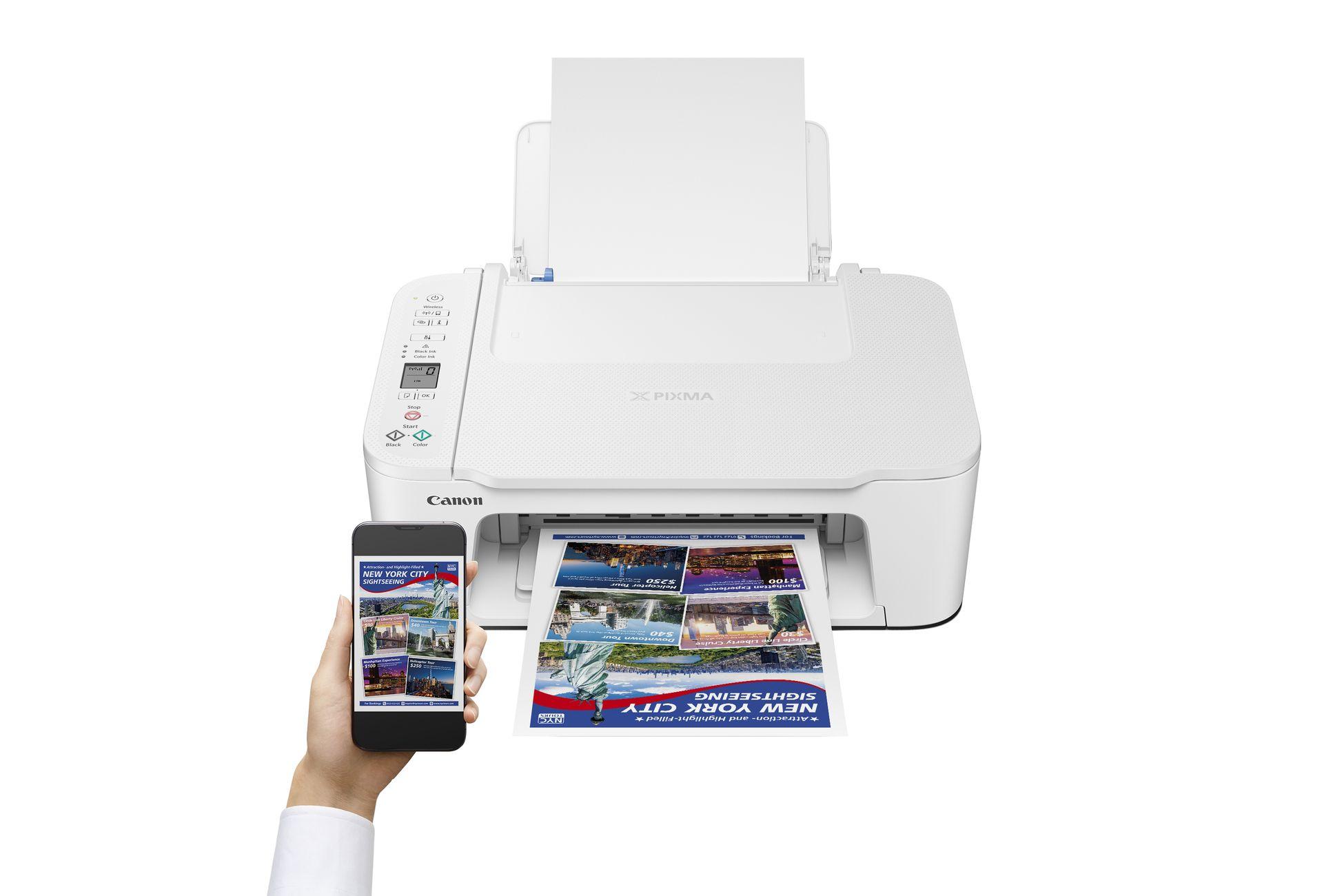 Impressora Multifunções CANON PIXMA TS3751i (A4 - Impressão a cores - 60 folhas - Branco) — miniatura 6
