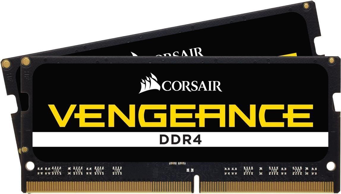 Memória RAM CORSAIR Vengeance CMSX32GX4M2A2933C19 (2933 MHz - 32 GB - SO-DIMM)