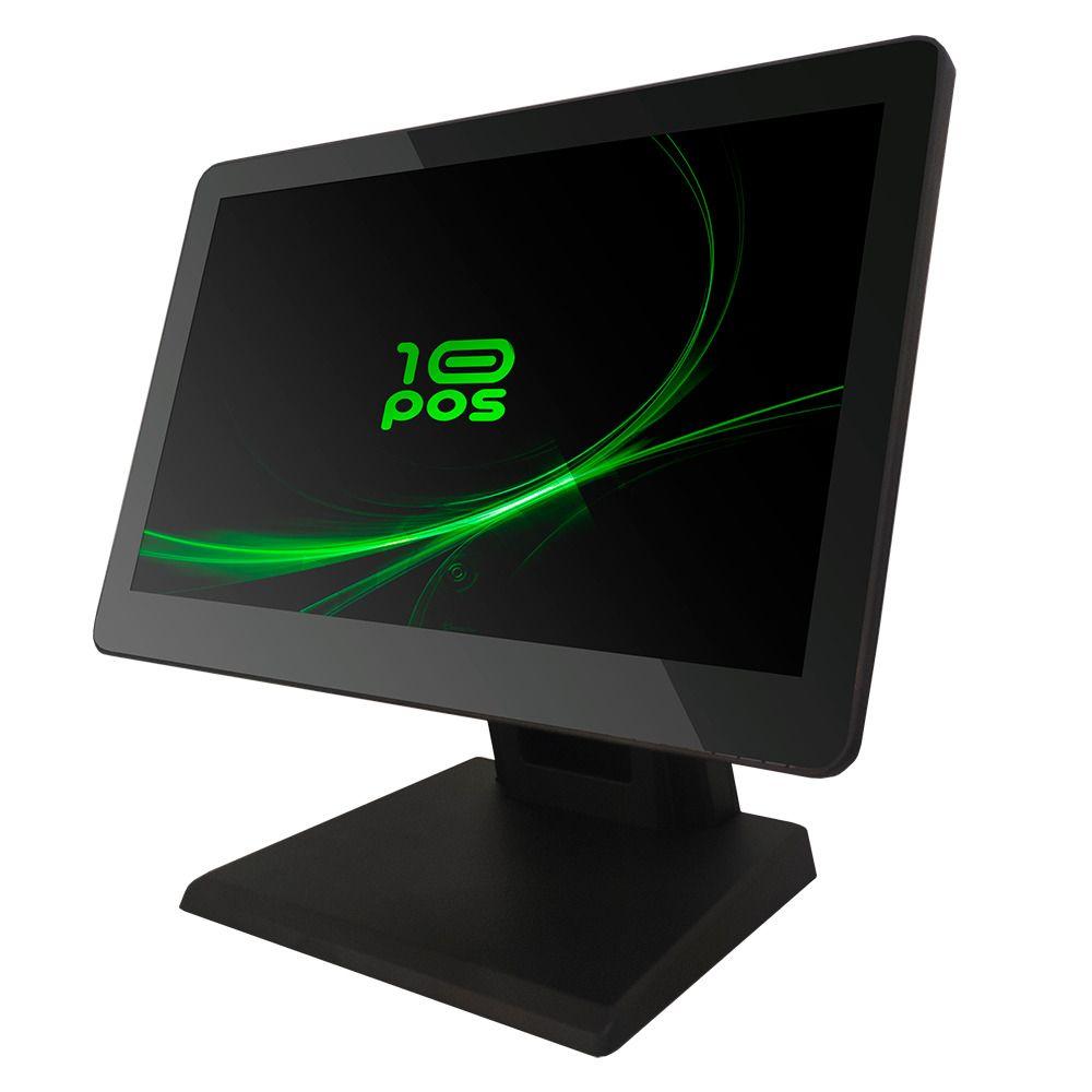 Terminal TPV 10POS 10T-16 (Intel Core i5 7.ª Geração - 8GB RAM - SSD 256GB - Ecrã Tátil 15,6" - Preto)