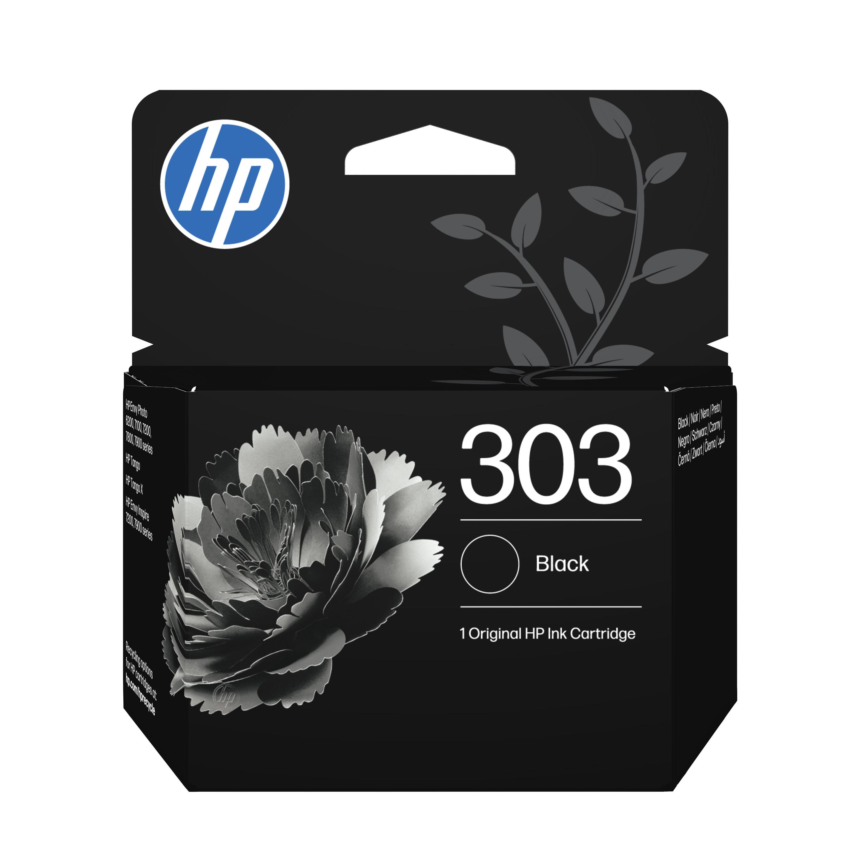 Tinteiro HP 303 T6N02AE (200 páginas - Preto)