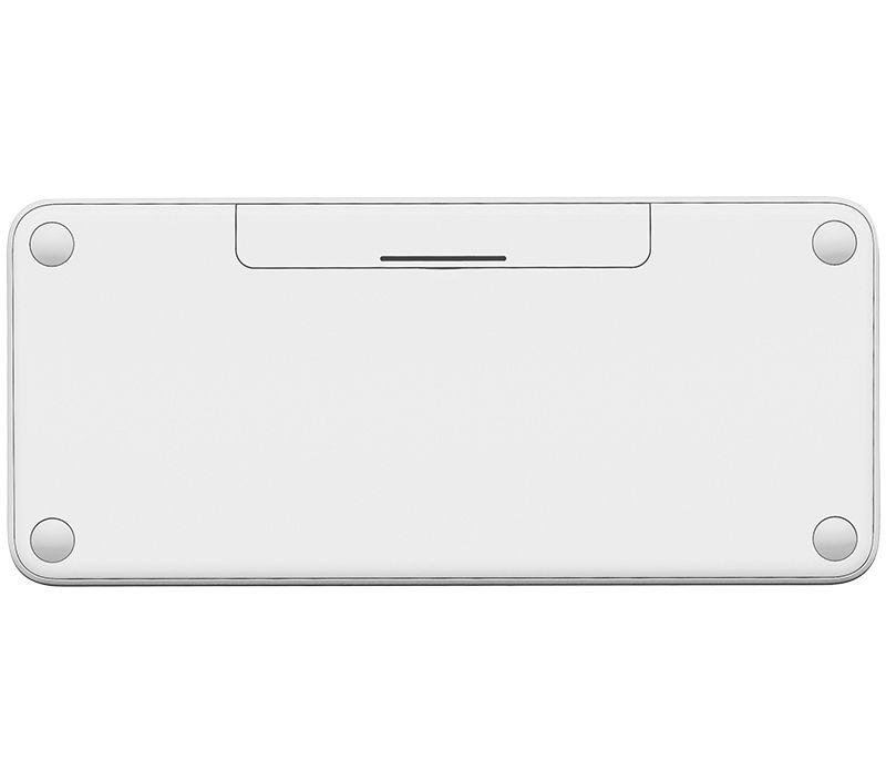 Teclado LOGITECH K380 Multi-Device (Alemão - Mini - Bluetooth - Branco) — miniatura 3