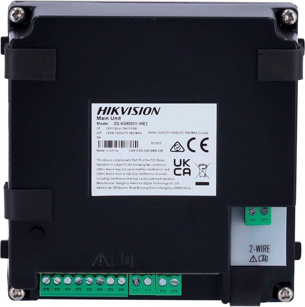 Videoporteiro HIKVISION DS-KD8003Y-IME2 (2 fios - Câmara 2 MP - IP65 - Preto), miniatura 4