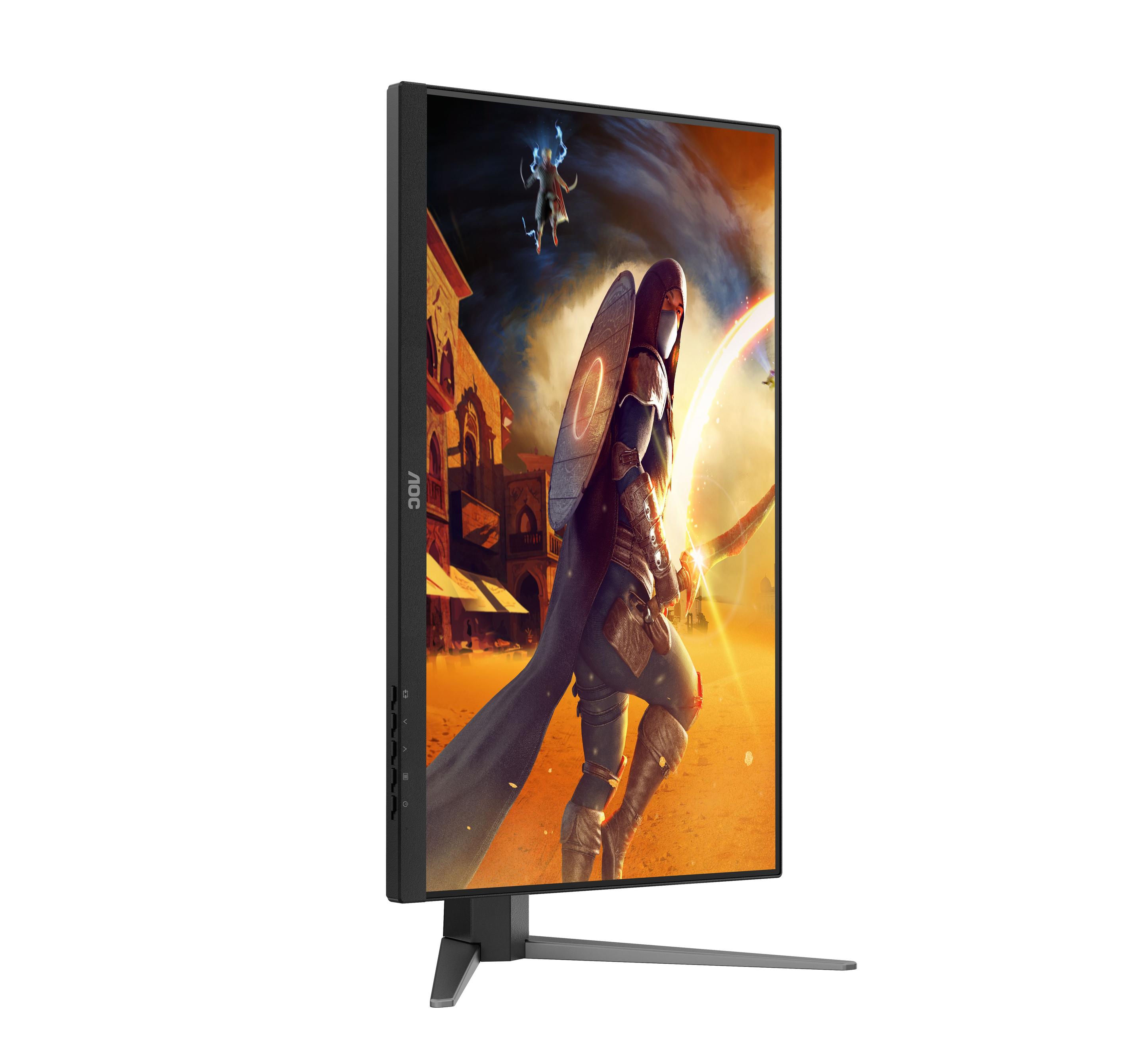 Monitor AOC 27G4HA (27" - Fast IPS - 200 Hz - Preto e Vermelho) — miniatura 8
