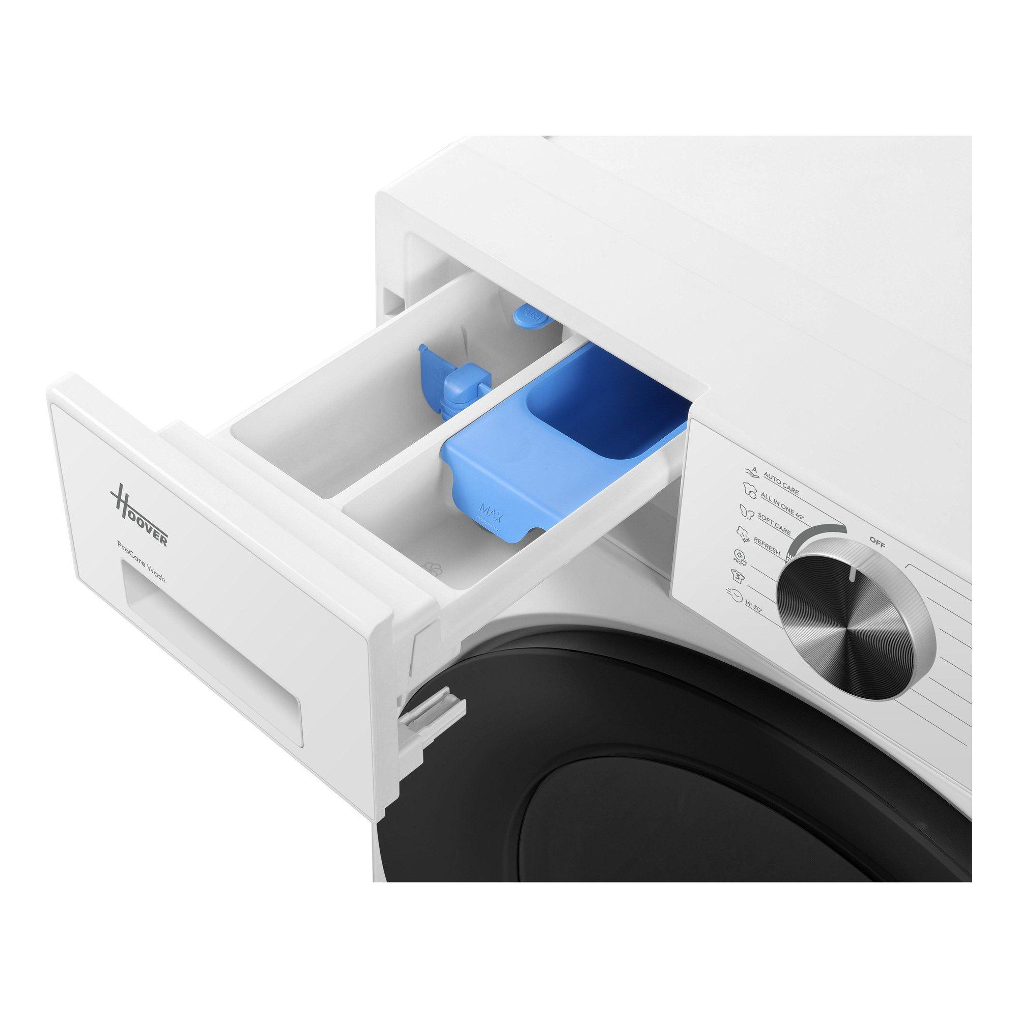 Máquina de Lavar Roupa Independente HOOVER H3W414BL9H (1400 RPM - B - A - Branco), miniatura 6