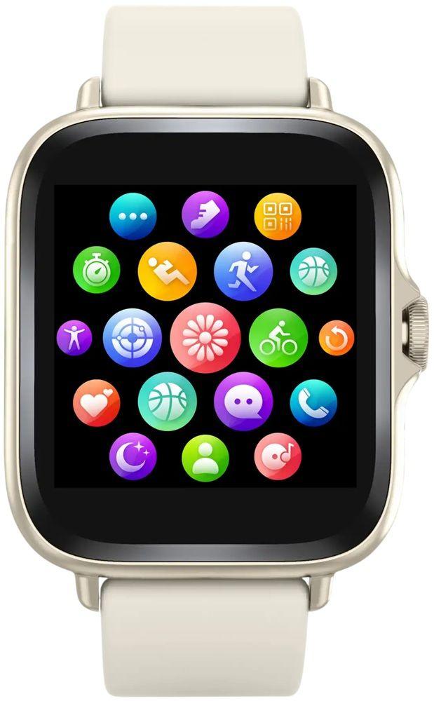 Smartwatch DENVER SWC-156BE (Retangular - TFT - 1,44" - Bege) — miniatura 2