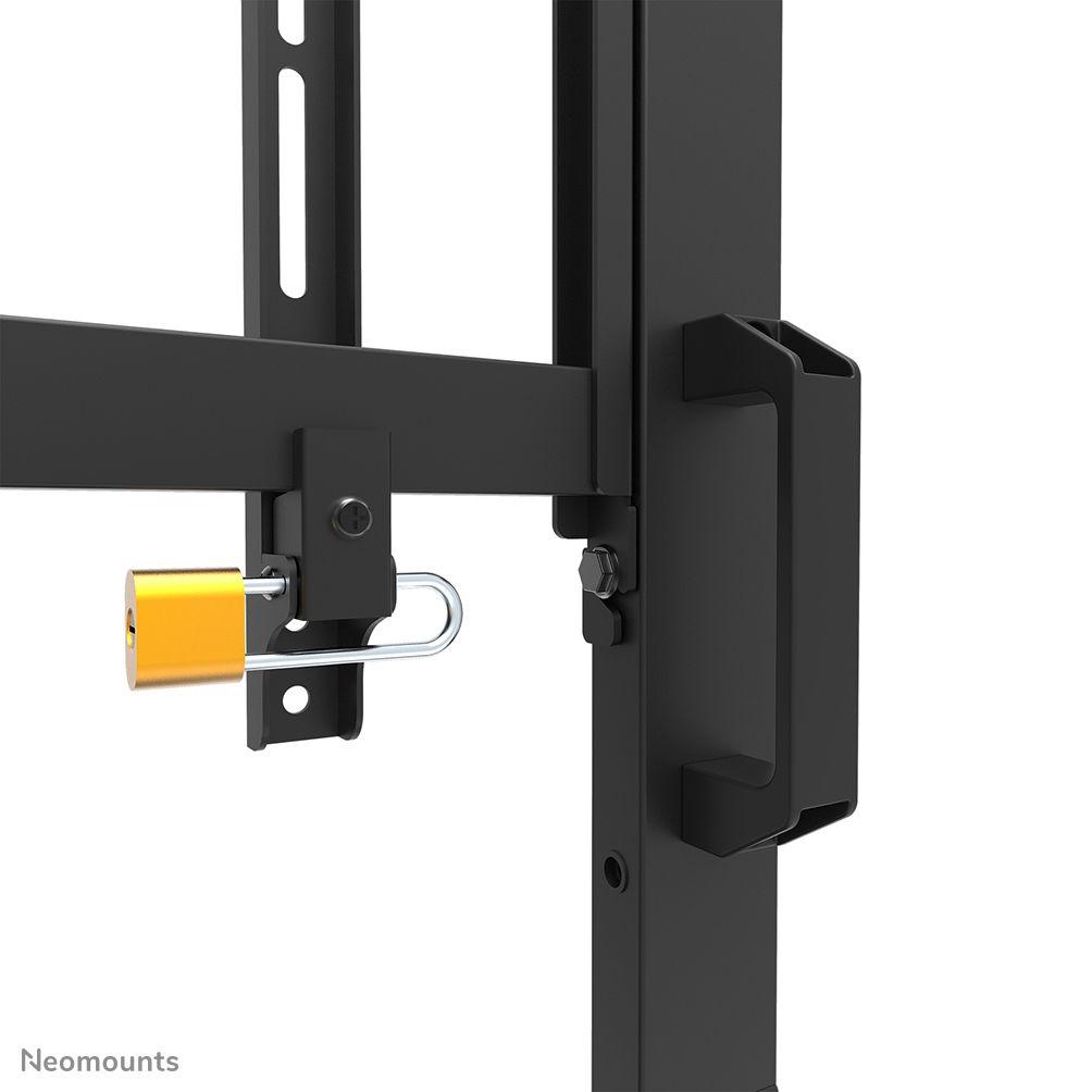 Suporte de Chão Móvel para TV NEOMOUNTS FL50-575BL1 (65-115" - 125 kg - Preto), miniatura 8