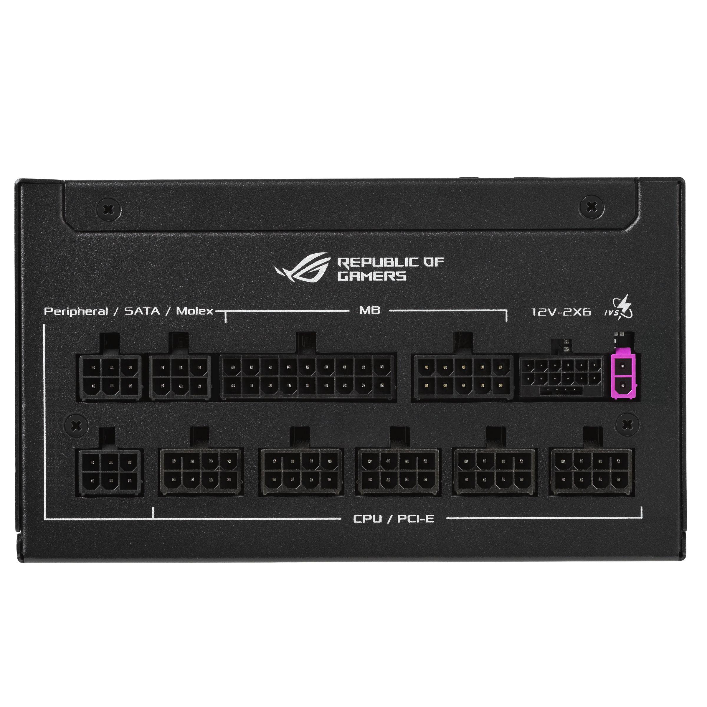 Fonte de Alimentação ASUS ROG-STRIX-850P-GAMING (ATX - 850 W - 80 Plus Platinum - Preto), miniatura 4