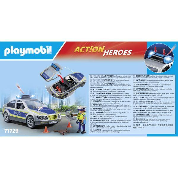 Carro de Patrulha da Polícia PLAYMOBIL 71729 (A partir dos 4 anos - Multicor), miniatura 4