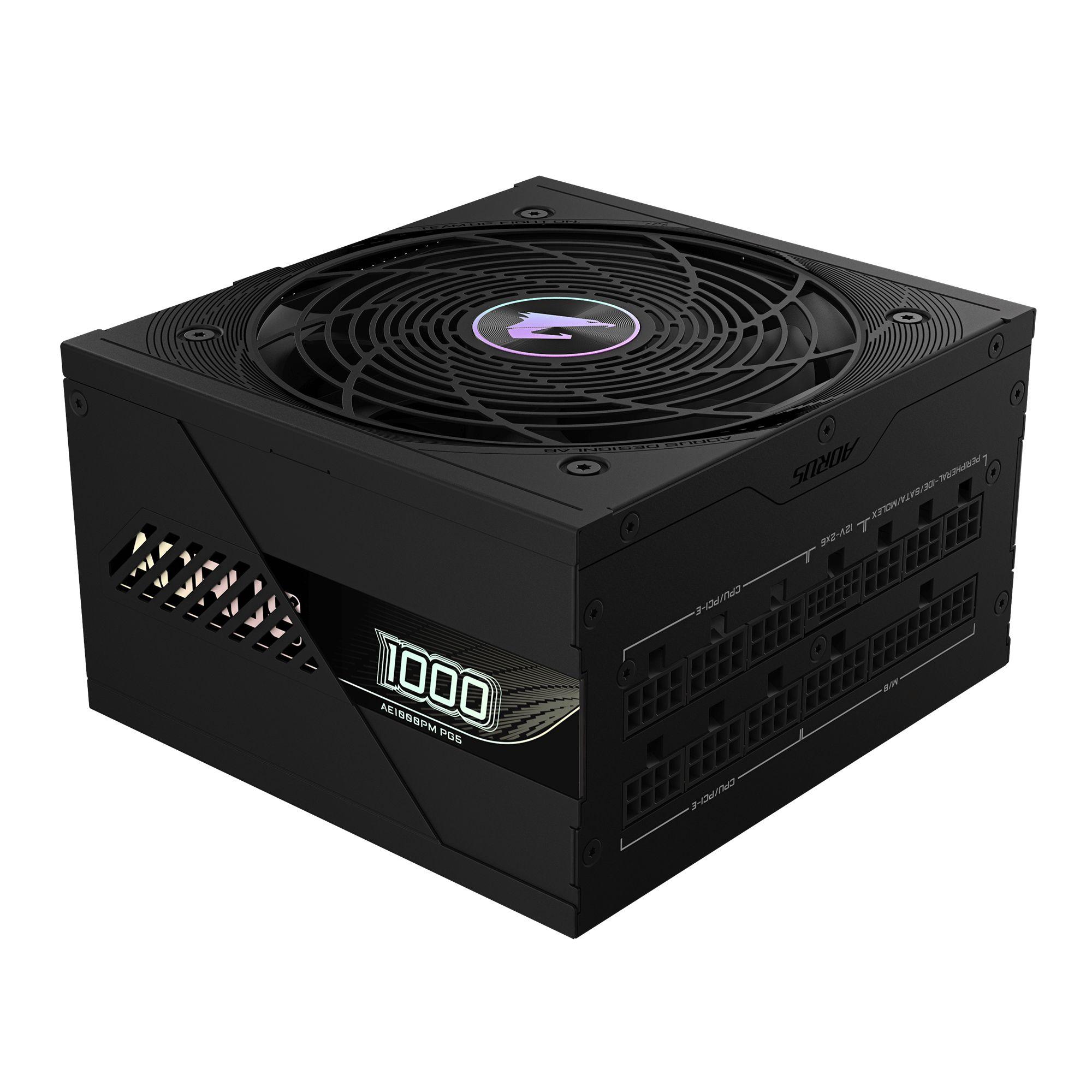 Fonte de Alimentação GIGABYTE GP-AE1000PM PG5 V2 EU (ATX - 1000 W - 80 Plus Platinum - Preto), miniatura 5