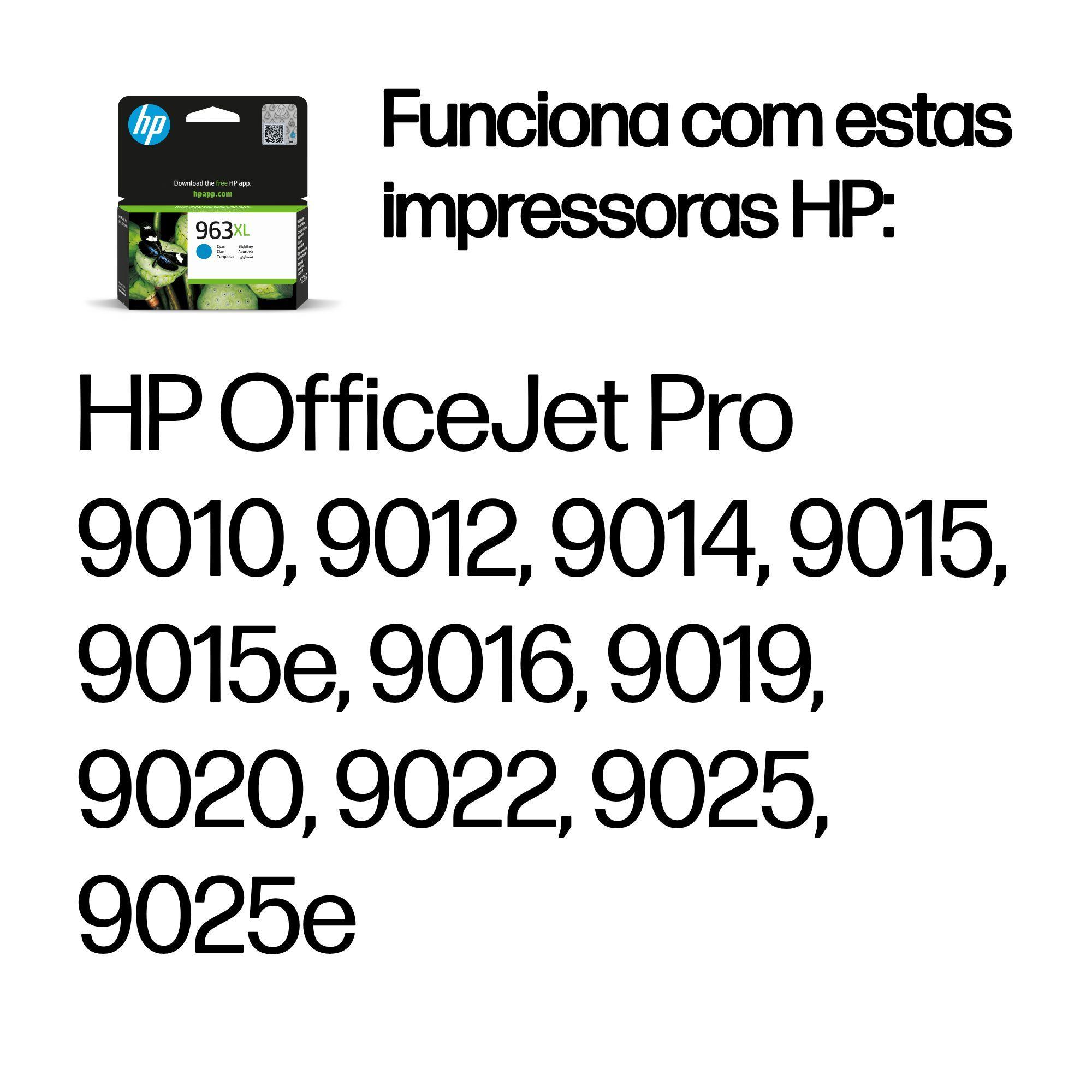 Tinteiro HP 3JA27AE (1600 páginas - Ciano), miniatura 2
