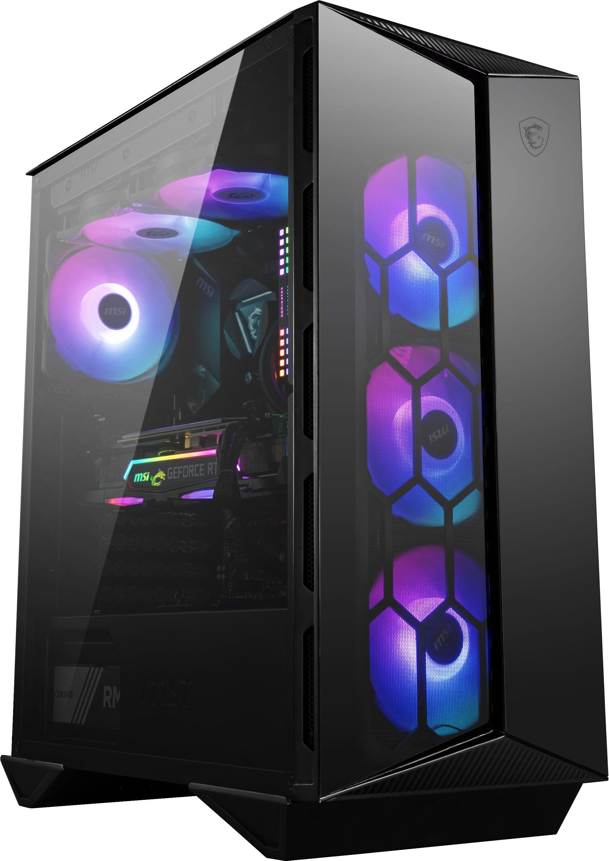 Caixa PC MSI MPG GUNGNIR 110R (ATX,Micro ATX,Mini-ITX - Midi Tower - ATX, Micro ATX, Mini-ITX - Preto), miniatura 8