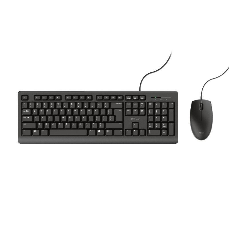 Teclado e Rato TRUST TKM-250 (Espanhol - Tamanho completo - USB - Preto), miniatura 4