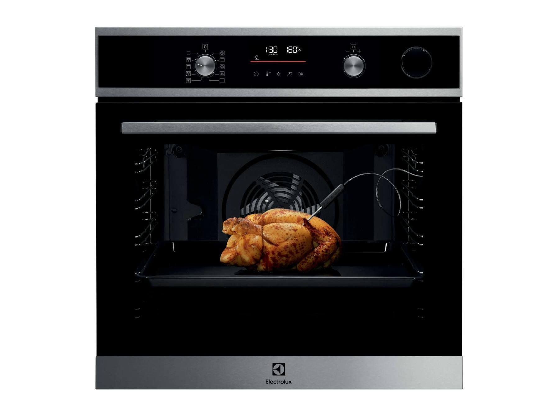 Forno de Encastre ELECTROLUX COP846X1 (Forno elétrico - 72 l - Pirolítica - Preto/Inox)
