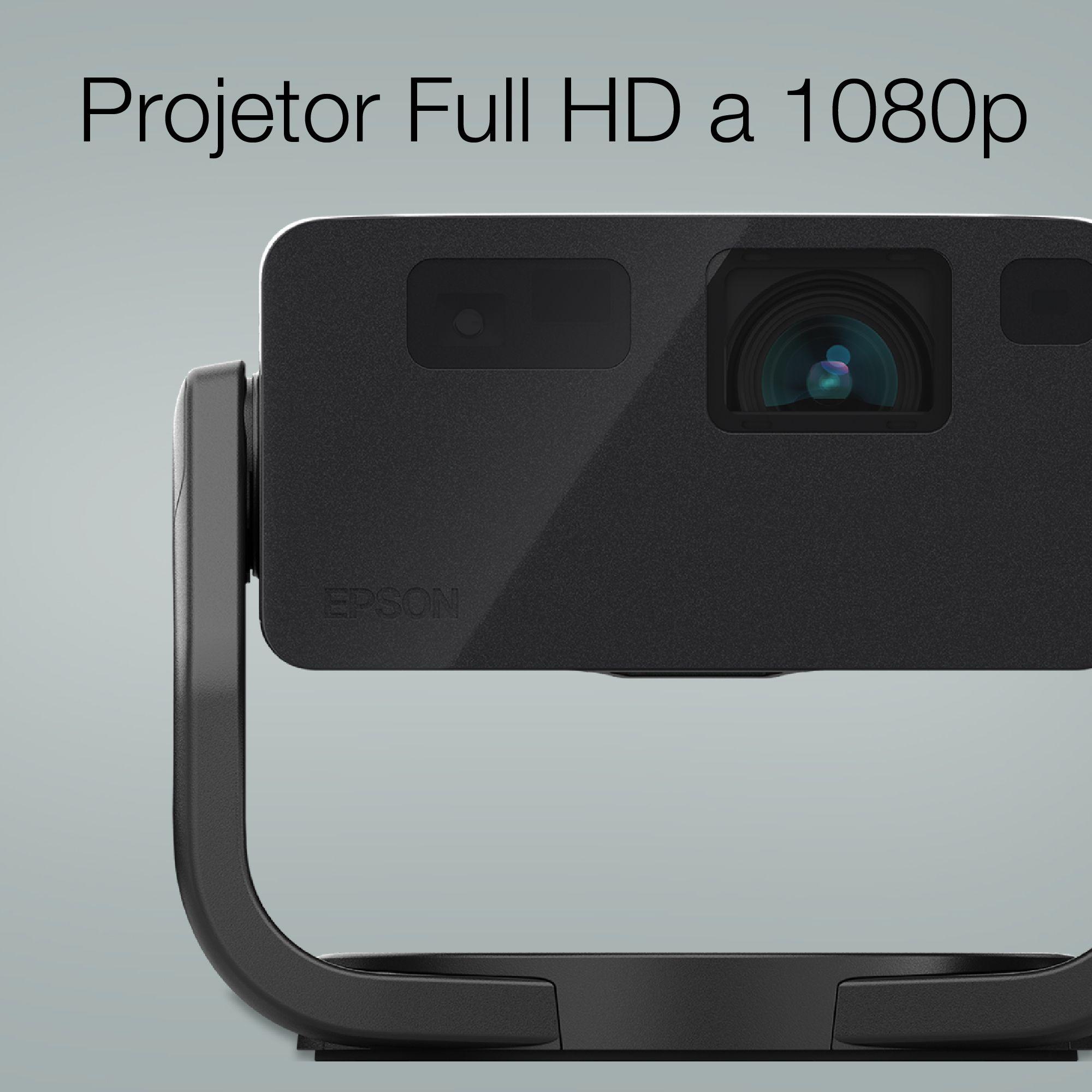 Projetor EPSON EF-22B (1080p - 30-150 polegadas - Google TV - Preto) — miniatura 4