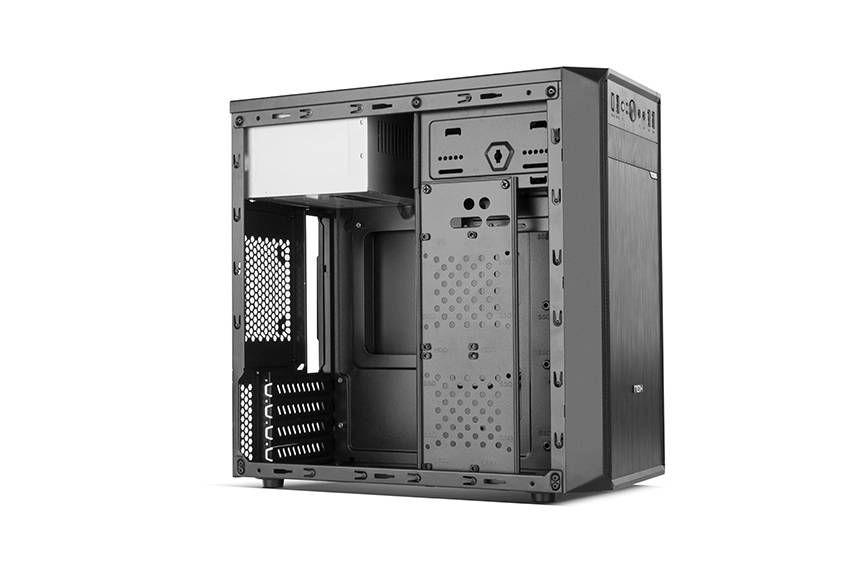 Caixa PC NOX Lite 030 (micro ATX, Mini-ITX - 500 W - Torre média - Preto) — miniatura 2