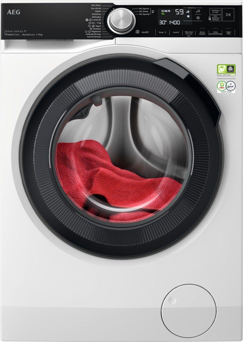 Máquina de Lavar Roupa Independente AEG LFR8504L6Q (1400 RPM - B - A - Branco)