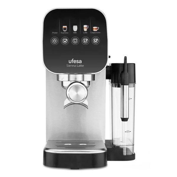 Máquina de Café Expresso UFESA Sienna Latte (1360 W - 20 bar - 0,9 L - Prateado), miniatura 2